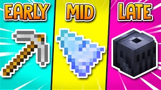 Best Pickaxes amp Drills for EARLYMIDLATE Game  Hypixel Skyblock [upl. by Inatsed]