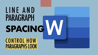 How to Adjust Line and Paragraph Spacing in Microsoft Word [upl. by Ardena]