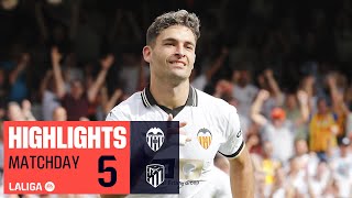 Resumen de Valencia CF vs Atlético de Madrid 30 [upl. by Notnil268]