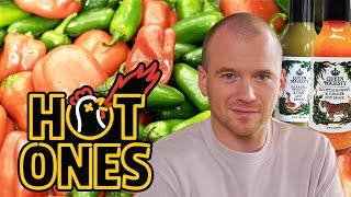 How to Make Hot Sauce  Hot Ones Extra [upl. by Ariait1]