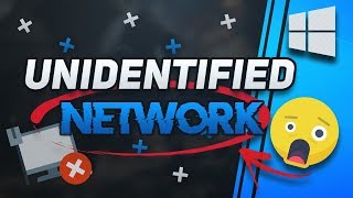 How to Fix Unidentified Network in Windows 10  2025 Tutorial [upl. by Marlea]