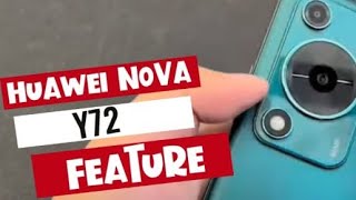 Huawei nova Y72 features [upl. by Eneryc]