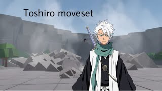 Toshiro Hitsugaya moveset tsb [upl. by Ahsemit]