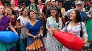 Hare Krishna kirtan by Kishori Yatra at Boston Ratha Yatra 2019 [upl. by Camala]