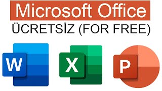 ÜCRETSİZ OFFİCE PROGRAMLARINI KULLANMA WORD EXCEL POWERPOİNT 2021  HOW TO GET OFFICE FOR FREE [upl. by Audun]