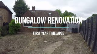 Timelapes  House Renovation  Year 1 [upl. by Beverlie]