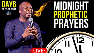 DAY 6 1200AM1230AM MIDNIGHT PROPHETIC PRAYER  APOSTLE JOSHUA SELMAN [upl. by Irak445]