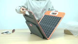 Flashfish TSP60W 18V 60W Portable Solar Panel [upl. by Enoitna523]