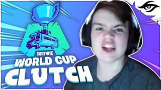 Mongraal  INSANE WORLD CUP CLUTCH Fortnite Solo vs Duo [upl. by Caz]