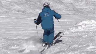 Advanced Mogul skiing Movements explanation and visuals [upl. by Yr]