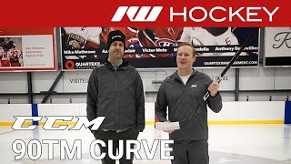 CCM P90TM Blade Curve  OnIce Insight [upl. by Aalst334]