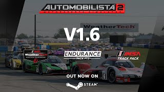 Automobilista 2 V16 Release Trailer  IMSA Sights amp Sounds [upl. by Egwin]