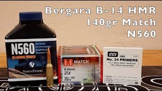 65 PRC Hornady 140gr Match Vihtavuori N560 [upl. by Eniawtna]