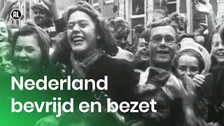 Nederland bevrijd en bezet tijdens de Tweede Wereldoorlog [upl. by Ordisy]