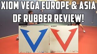 XIOM Vega Europe and Asia DF Rubber Review [upl. by Anaidiriv]