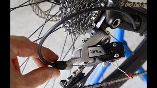 How to Adjust a Rear Derailleur [upl. by Ginger885]