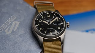 Seikos New Field Watch Will Blow You Away  Seiko 5 Sports SRPG35 Unboxing [upl. by Leseil]