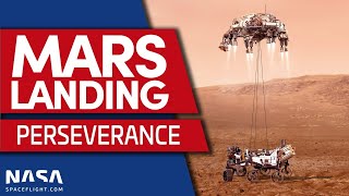 NASAs Perseverance rover successfully lands on Mars [upl. by Borras]