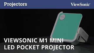 ViewSonic M1 Mini UltraPortable LED Pocket Projector [upl. by Enasus]