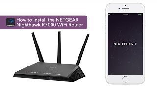 How to Install the NETGEAR Nighthawk R7000 WiFi Router [upl. by Ellennej858]