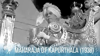 Diamond Jubilee Of Maharaja Of Kapurthala India 1938  British Pathé [upl. by Nipahc]