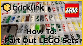 How To Part Out LEGO Sets On BrickLink [upl. by Cicenia991]