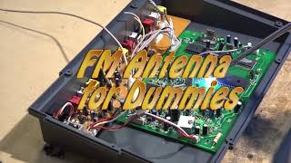 Build an indoor FM antenna for 75 ohm coax input [upl. by Araminta]