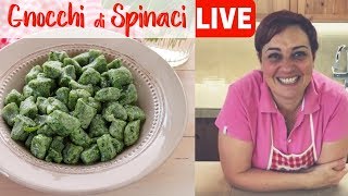 Benedetta Live  Gnocchi di Spinaci [upl. by Aleahs]