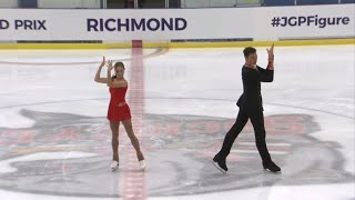 Anastasia Mishina  Aleksandr Galliamov  Short Program  Richmond 2018  Junior Grand Prix [upl. by Chico]