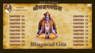 ShriMadh Bhagavad Gita Complete Recitation 0118  Dr Vidyabhushana  Geetopadesham [upl. by Enohpesrep734]