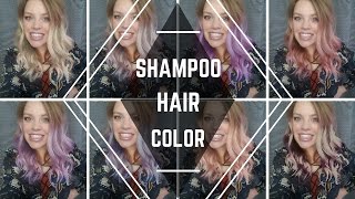 HOW TO DYE HAIR WITH SHAMPOO [upl. by Thayne]