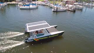 STEVI  Boat Powered by Solar Energy [upl. by Atina52]