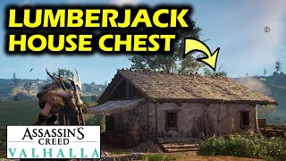 Hamtunscire Lumberjacks House Wealth Chest Key Location West of Readingum Abbey  AC Valhalla [upl. by Maryrose]