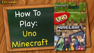 How to play Uno Minecraft [upl. by Carry]