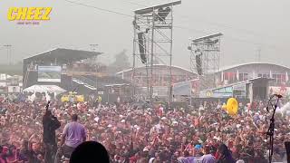 Crowd goes nuts to ‚Mo Bamba‘ despite pouring rain at Openair Frauenfeld Sheck Wes in Switzerland [upl. by Oiram512]