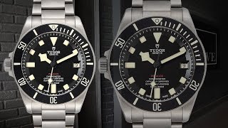 Tudor Pelagos 42mm LHD Titanium Steel Mens Watch 25610  SwissWatchExpo [upl. by Netsirhc]