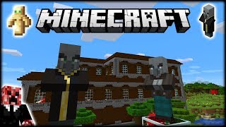 CAPTURING MINECRAFT VINDICATORS amp EVOKERS  Lets Play Minecraft Survival [upl. by Sabu900]