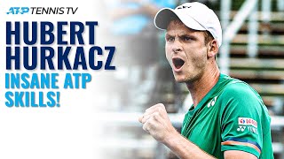 Hubert Hurkacz Most Insane ATP Tennis Shots amp Skills 🧙‍♂️ [upl. by Lehcim]