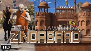 Zindabaad GTA 5 Video Rajvir Jawanda  New Punjabi Song 2021  Rajvir Jawanda [upl. by Eirroc802]