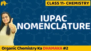 IUPAC nomenclature of organic chemistry class 11  JEE NEET CBSE Hindi [upl. by Sheelagh716]