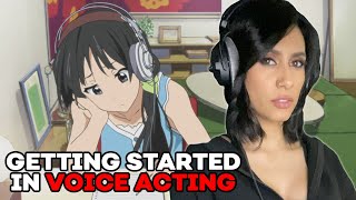 How Cristina Vee Got Started in Voice Acting  Interview [upl. by Gnehc725]