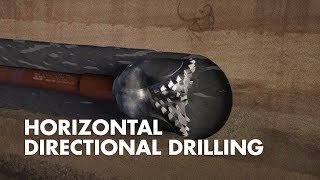 Horizontal Directional Drilling  How it works for water [upl. by Aloisia]