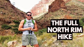 How to Hike the Grand Canyon North Rim in One Day  Just the Essentials [upl. by Jacintha]