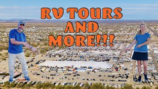 Quartzsite Arizona RV Show 2022 [upl. by Assirram]