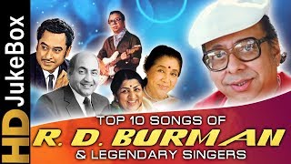 Top 10 Songs of RD Burman amp Legendary Singers  Kishore Kumar Lata Mangeshkar Mohammed Rafi [upl. by Nylzaj343]