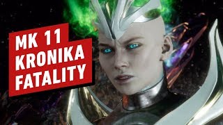 Mortal Kombat 11 Kronika Fatality in 4K [upl. by Anaerda]