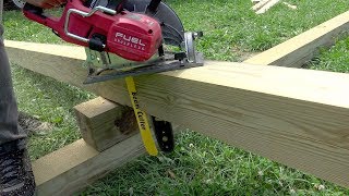 HOW TO Install Prazi Beam Cutter on Milwaukee 2830 Circular Saw  Demonstration [upl. by Noscire647]