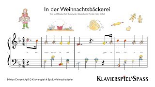 In der Weihnachtsbäckerei Weihnachtslieder Kinder [upl. by Matazzoni]