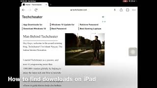 How to find downloads on iPad [upl. by Wales]