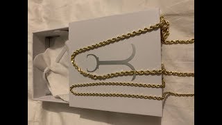 JACOJE 35mm Rope Chain 14k 22in Review THE TRUTH ABOUT JACOJE’S GOLD [upl. by Nostrebor942]